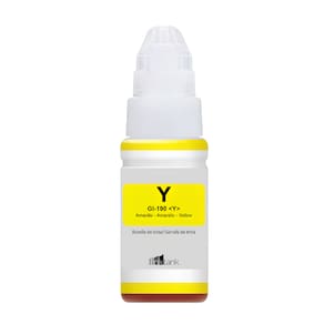 Refil de Tinta Compatível Canon G3110 GI-190 Yellow Compatível