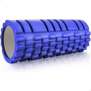 Rolo de Massagem Lorben Foam Roller Liberação Miofascial Crossfit Yoga Pilates Azul