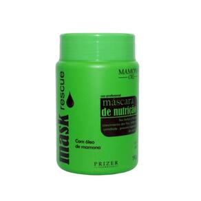 Máscara Rescue Mamona Oil Nutrição 1Kg Profissional - Prizer