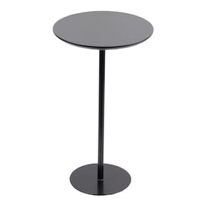Mesa Lateral 30cm (52cm Altura) Preto Acetinado