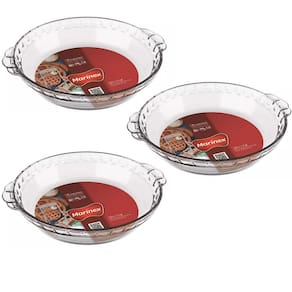 Kit c/3 Forma Assadeira Filetada Grande 1,6L Marinex Nadir