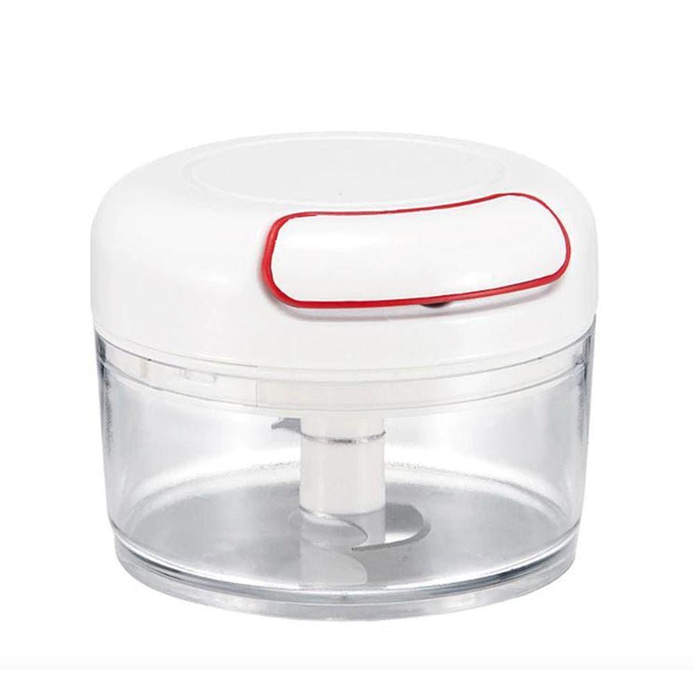 Mini Processador Triturador Alho Manual Fatiador Alimentos