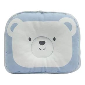 Travesseiro Para Bebê Anatômico Ursinho Azul - Buba
