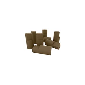 Fechamento De Cozinha Modulado Kit 8un Pés Madeira P- Balcão Rústico
