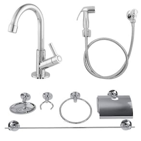 Combo Para Banheiro-Torn123 + Kit Banheiro + Ducha Higienica