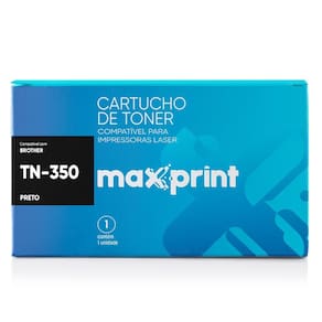 Toner Maxprint 567407 compatível com Brother TN350 Preto