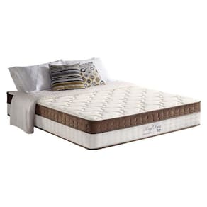 Colchão Queen Molas Ensacadas MasterPocket King Best Euro Pillow Brown (158x198x30) - Anjos