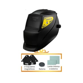 Mascara De Solda Automática Com Acessórios Super Tork