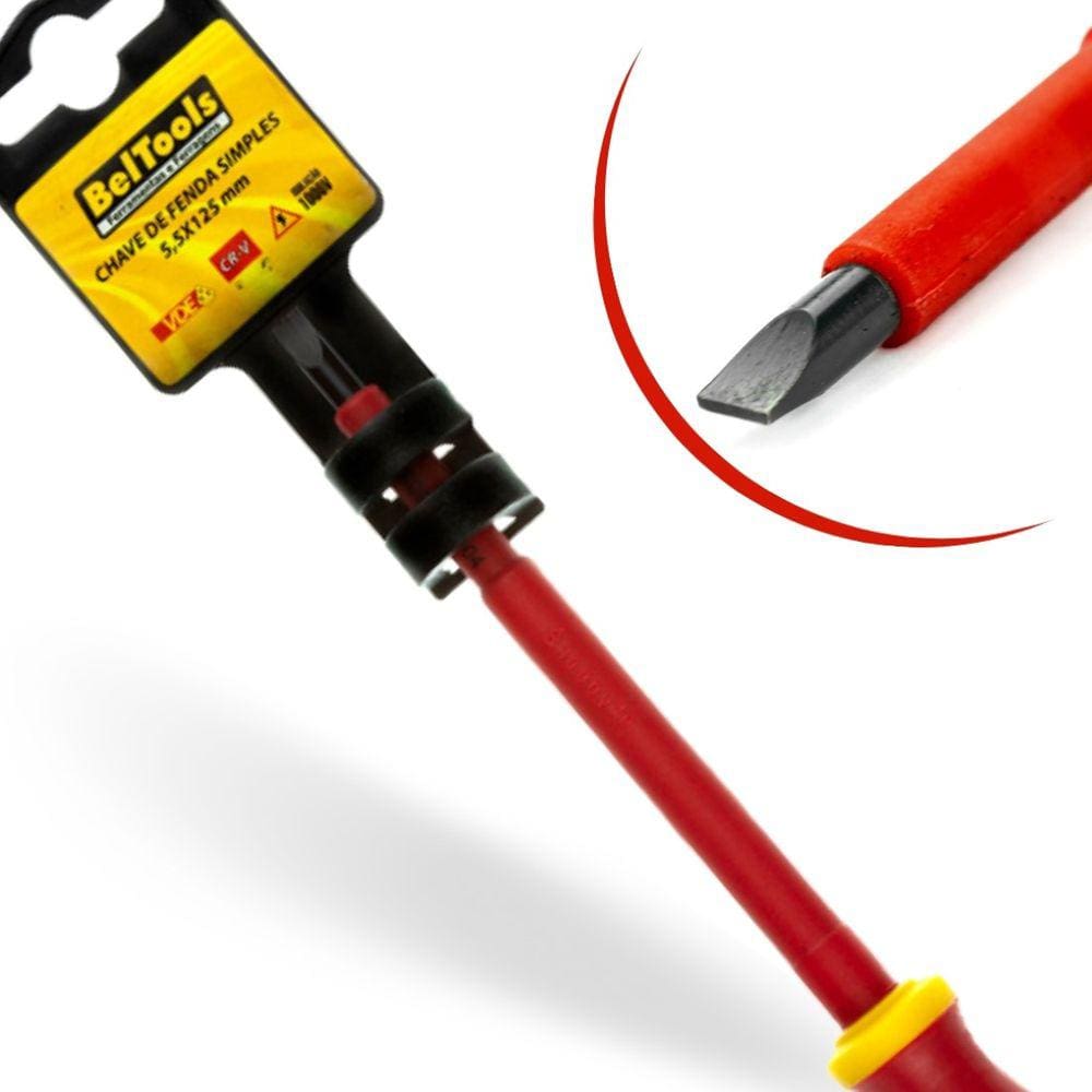 Chave de Fenda VDE 5,5x125mm Beltools