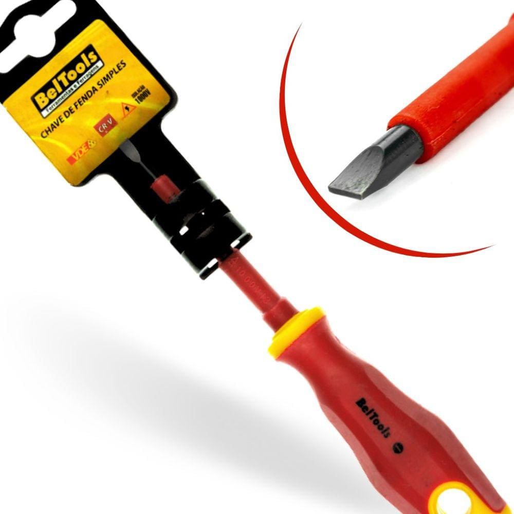 Chave de Fenda VDE 3x75mm Beltools