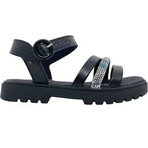 Sandália Infantil Menina Casual Dia a Dia com Strass Fechamento em Fivela Molekinha 2344.128