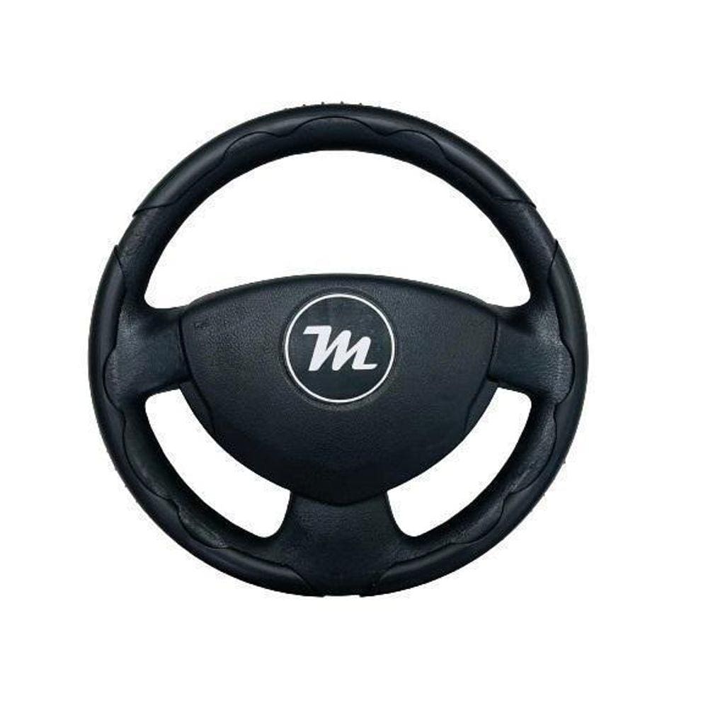 Capa Protetora Para Volante Miollo Preta E Detalhe Vermelho