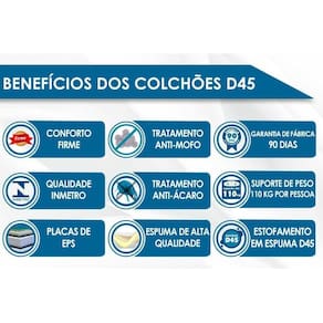 Cama Box Baú Queen: Colchão Anatômico Probel D45 / EP Firmepedic ProDormir Advanced Tech2000 Plus + Base CRC Suede Clean(158x198)