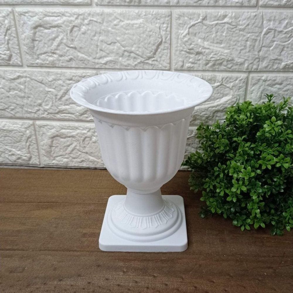 Vaso Taça Redondo Branco