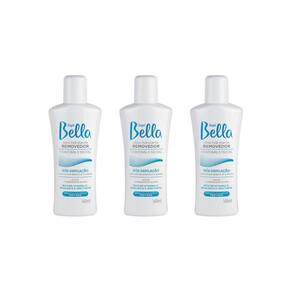 Depilatorio Depil Bella Oleo Removedor 140Ml - Kit Com 3Un