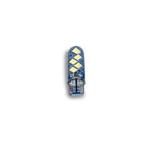 Par Lâmpada T10 Siliconada Smd Cyber Branca 12V 6000K