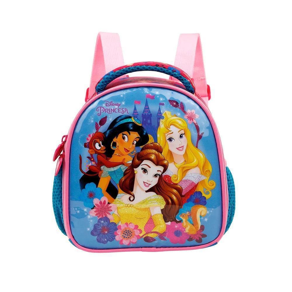 Lancheira Disney Princesas Rosa Xeyus