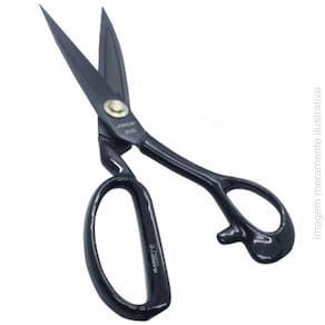 Tesoura Manual Alfaiate Titanium Aço Para Costura Multiuso Jack 11` - 28 Cm