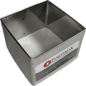 Cortador Quadrado P / Bolos, brownie, biscoito 8x8x5