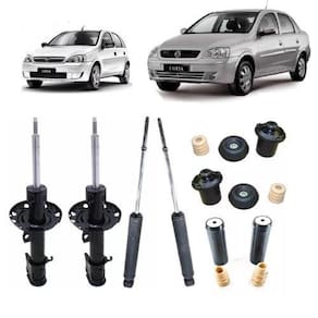 Jogo Amortecedores + Batentes Peugeot 206/207