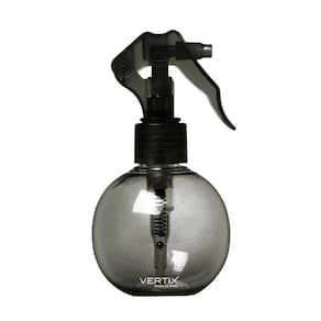 Borrifador Plástico Vertix Bola Salon Spray Preto 150Ml Cód.3022