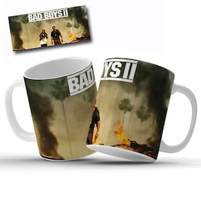 Caneca Bad Boys 2 Filme Personalizada em Cerâmica 325ML