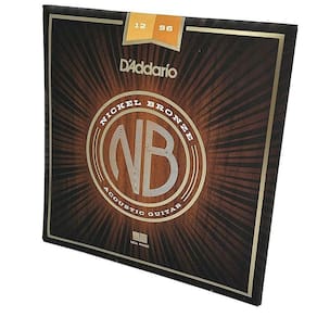 Encordoamento Violão Aço 12-56 Daddario Nickel Bronze Nb1256
