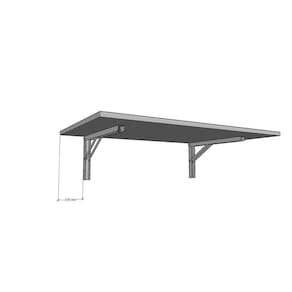 Mesa Dobrável Suporte Trava De Segurança 80 X 40 X 1,5 Cm