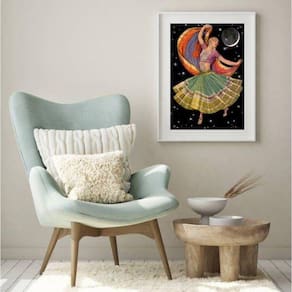 Quadro Decorativo Entidade Cigana - 60X48Cm