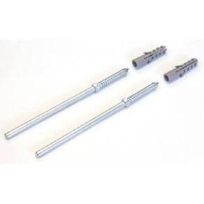 Kit 2 Prateleiras 90X20 Suporte Invisível Madeira Maciça