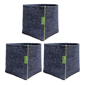 3 X Weedpot Pro Vaso Feltro Estruturado 11 L - Weedstock
