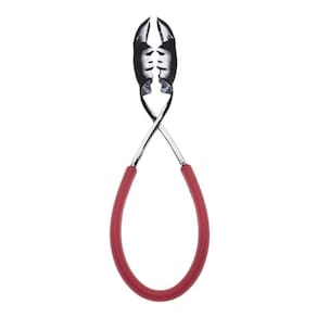 Pegador De Salada Massa Carne Pinça Vermelho Kiss Bugatti