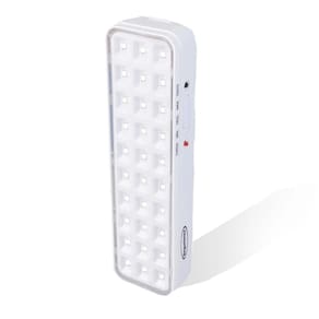Luminária De Emergência 30Led Branco Frio Bivolt