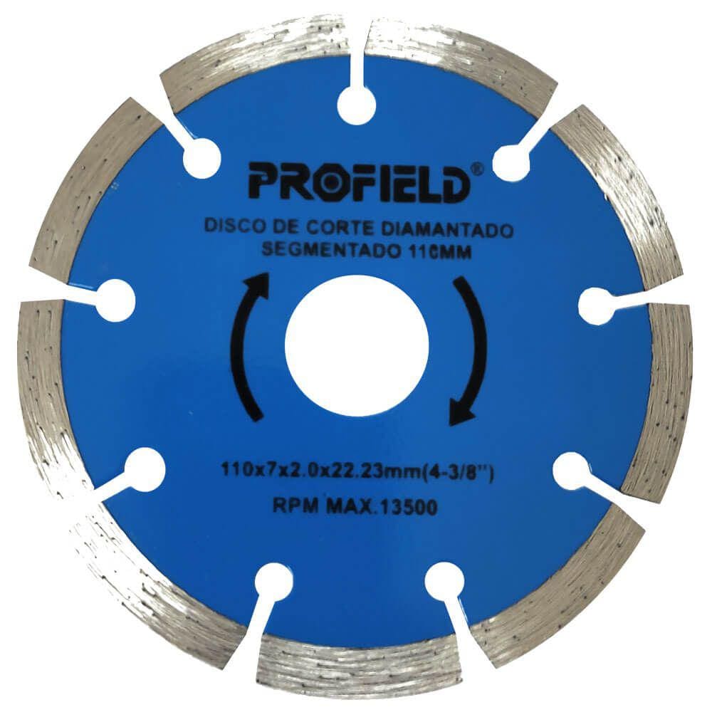 Disco Diamantado 4" - 8MM - Segmentado - Profield