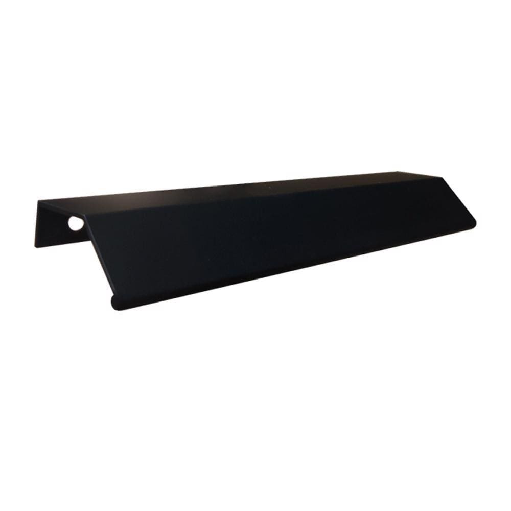 Puxador Moveis Aluminio 7015 Firenze 45º Curvo 128mm Preto