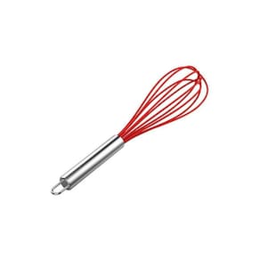 Batedor De Silicone Laranja 25,5Cm