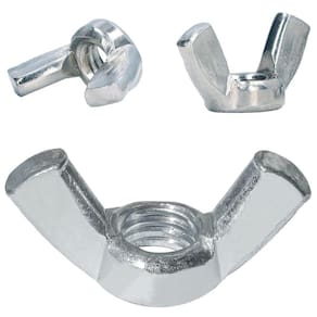Porca Borboleta M8 Din 315 Ma-1,25 Zinco Branco - 50Un