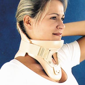 Colar Cervical Salvapé 059 Bege - Suporte Mentoniano