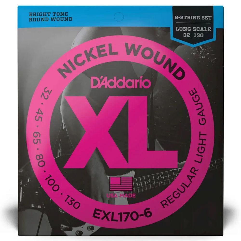 Encordoamento Baixo 6C D Addario Exl170 032