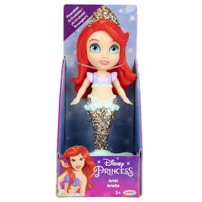Mini boneca Amarina Disney Princess Ariel Mermaid 9 cm com caixa