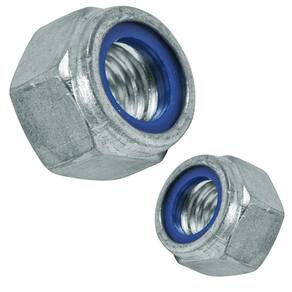 Porca Auto Travante M16 Parlock Nylon Din 982 Zinco - 200Un