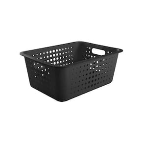 Cesta Organizadora G 14,5 Litros 41x31x16,5cm Preto - Ou