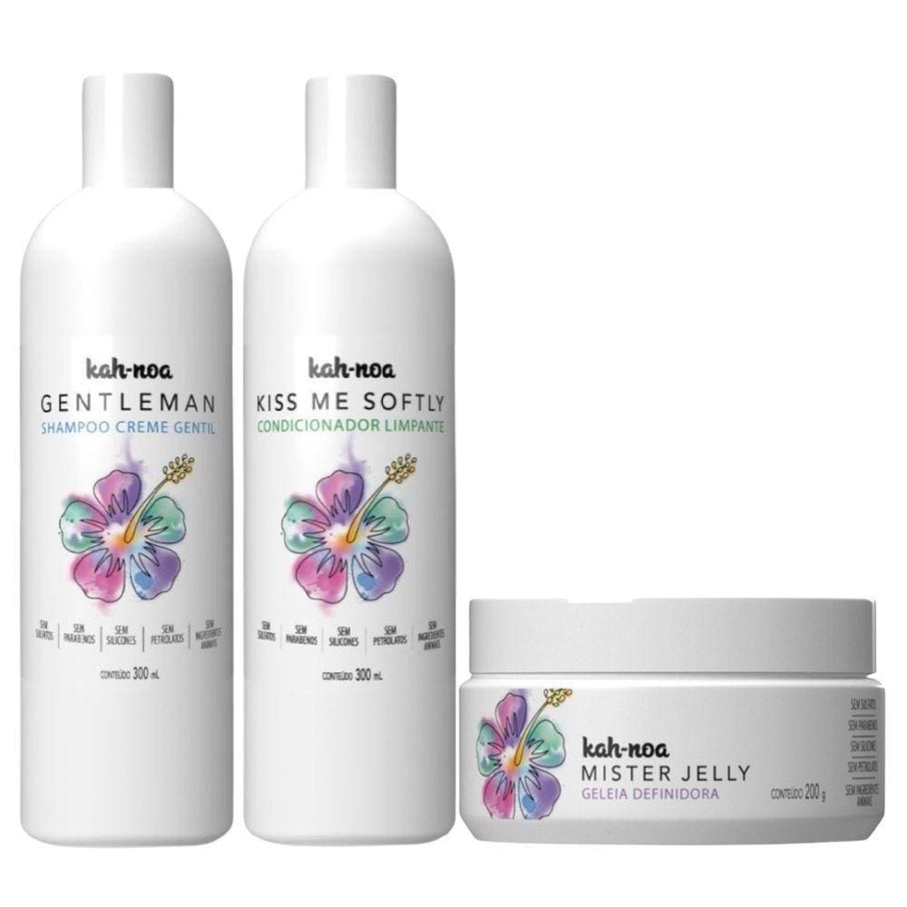 Kit Shampoo E Condicionador Kah Noa E Mister Jelly