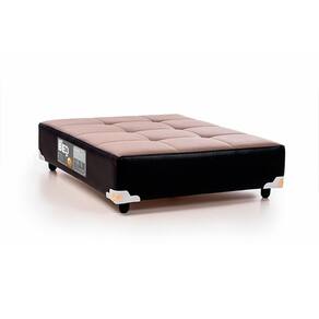 Colchão PET Cachorro / Gato Grande Castorpet Bed Cinza/Preto (100x80x19) - Castor