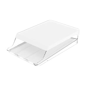 Organizador de Ovos Roll Clear Fresh 21unid Branco Fechado - Ou