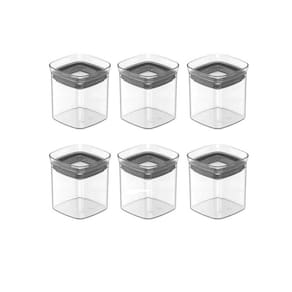 Conjunto 6 Organizadores Herméticos Block 150ml Natural - Ou