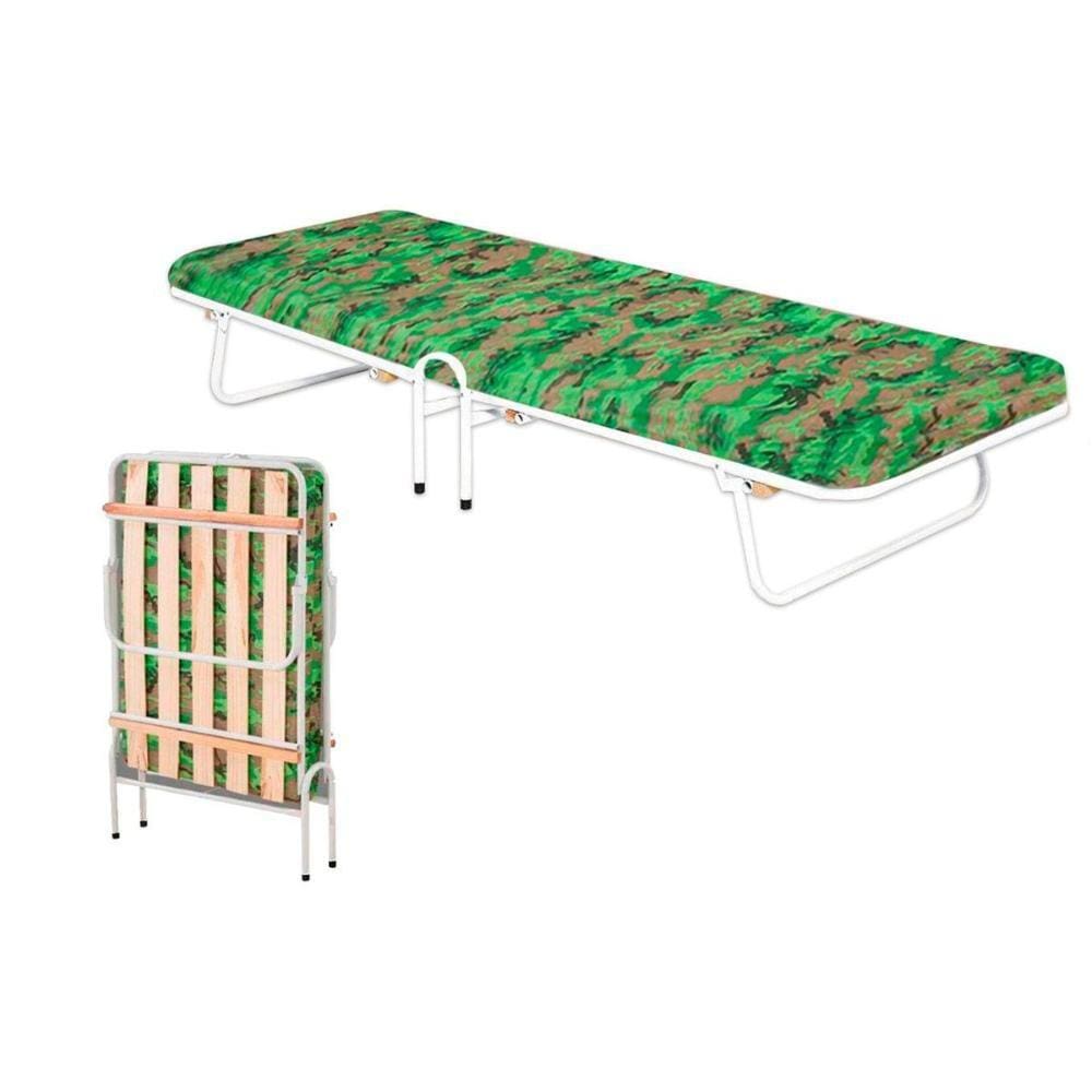 Cama Dobrável Multifuncional Articulada Bonan Branco - Primoart