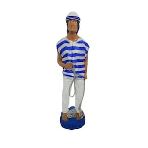 Imagem/ Escultura Marinheiro 60 Cm Umbanda / Candomblé