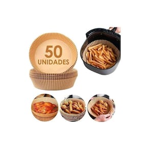 Forma De Papel Para Air Fryer Com 50 Unidades