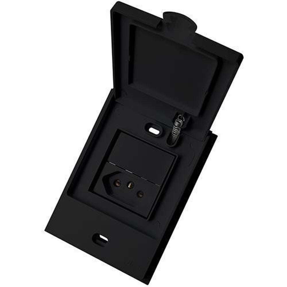 Cj Tomada 20A - Blux B.L`Acqua Black Grafite